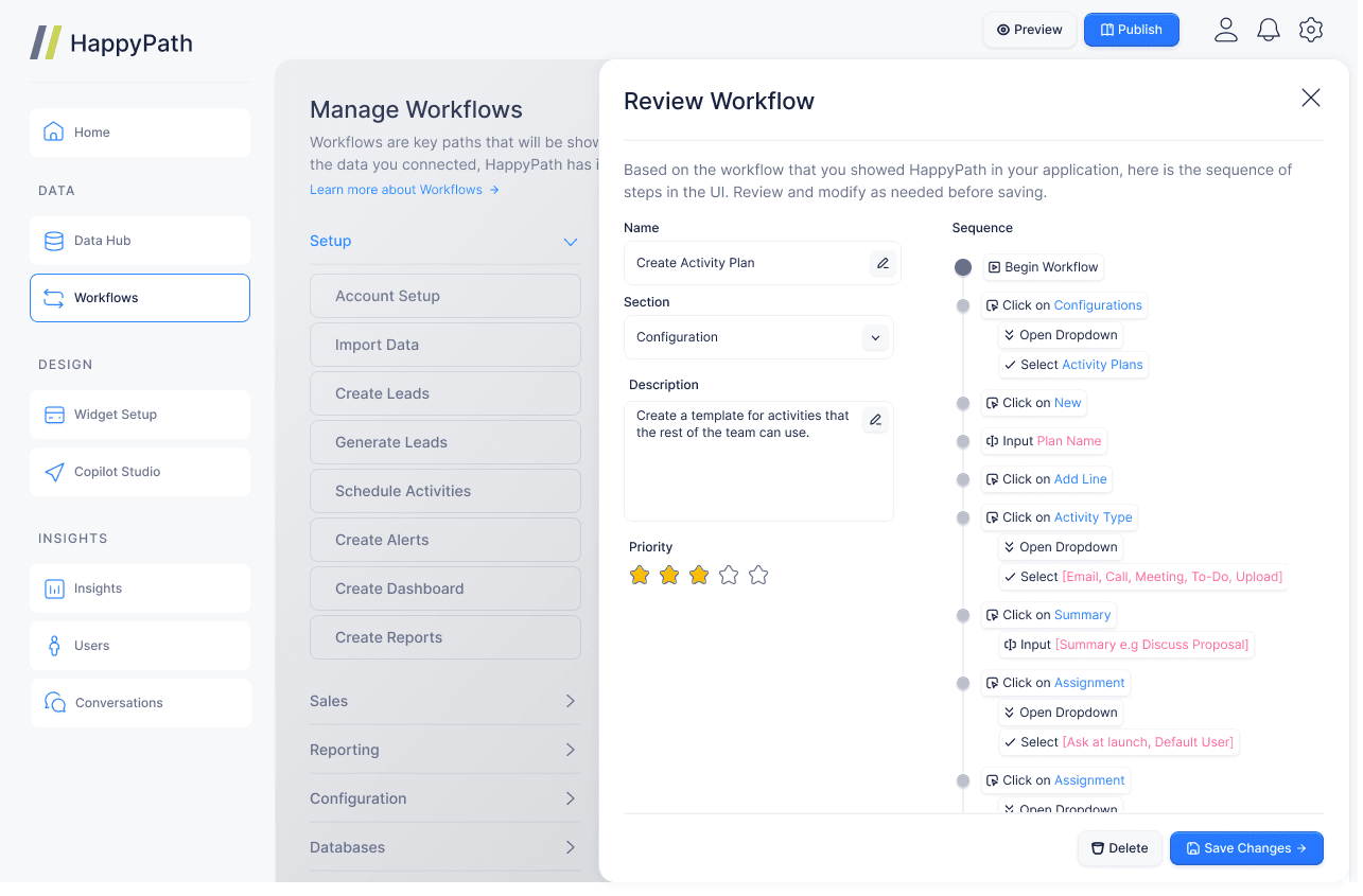 Edit Workflow