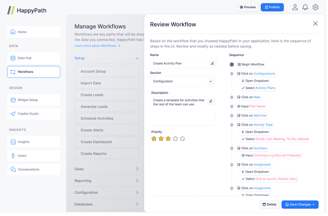 Edit Workflow
