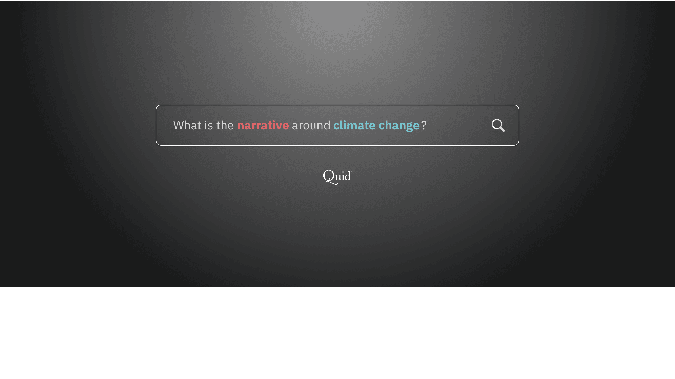 Quid Natural Language Search