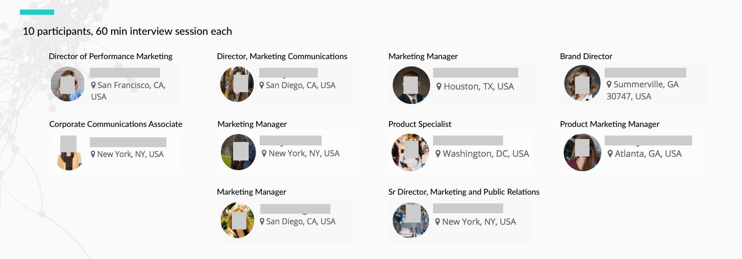 User Interviews
